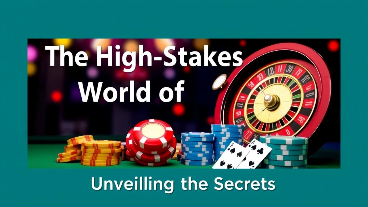 The High-Stakes World of Casino Betting: Unveiling the Secrets